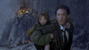 John Cusack (Jackson Curtis) en Morgan Lily (Lilly) in 2012 John Cusack (Jackson Curtis) en Morgan Lily (Lilly) in 2012