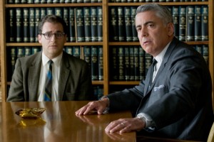 Adam Arkin (Divorce Lawyer) en Michael Stuhlbarg (Larry Gopnik) in A Serious Man