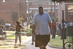 Quinton Aaron (Michael Oher) in The Blind Side Quinton Aaron (Michael Oher) in The Blind Side