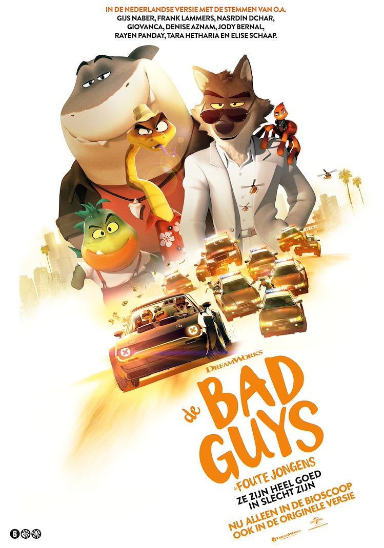 De poster van De Bad Guys (NL)