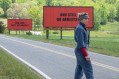 Frances McDormand voor haar billboards. Frances McDormand voor haar billboards.