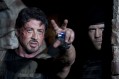 Still uit deel 1 met Stallone en Statham Still uit deel 1 met Stallone en Statham
