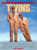 De poster van Twins uit 1988. De poster van Twins uit 1988.