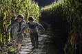 Left to right: Millicent Simmonds and Noah Jupe in A QUIET PLACE, from Paramount Pictures., © 2018 Paramount Pictures. All rights reserved.