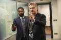 John David Washington en regisseur Christopher Nolan op de set van TENET © 2020 Warner Bros. Entertainment Inc. | Foto: Melinda Sue Gordon