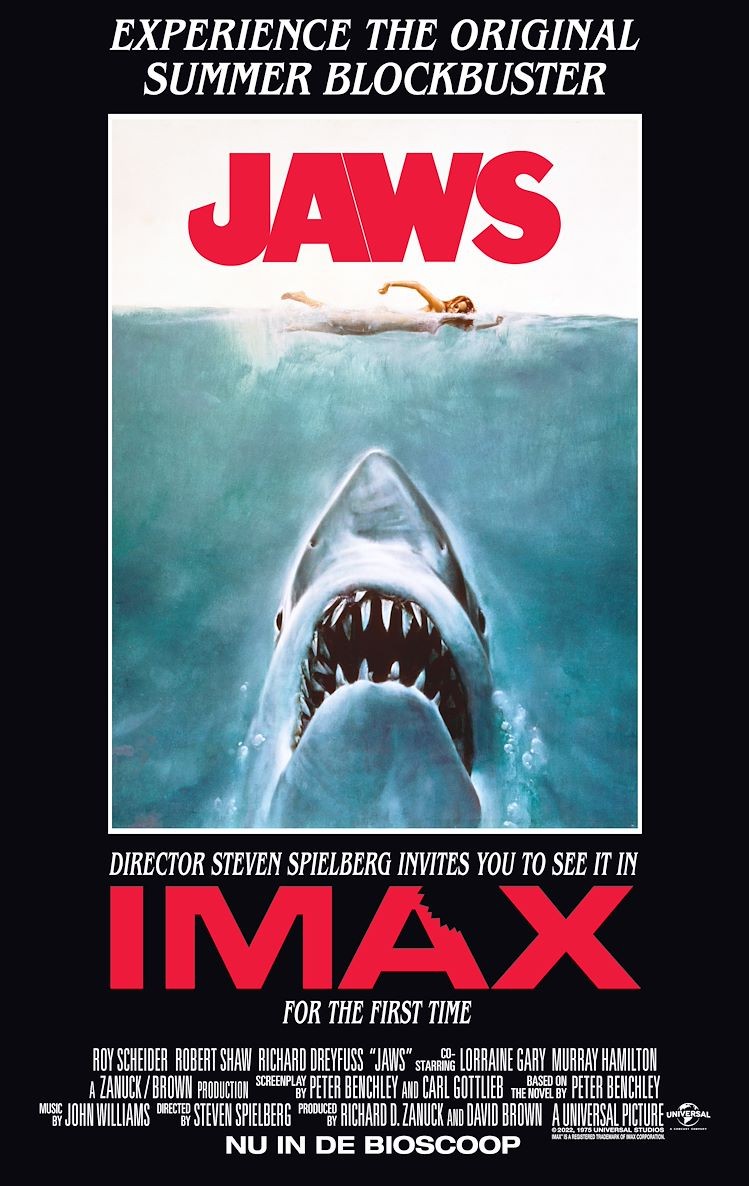 De poster van Jaws (EN)