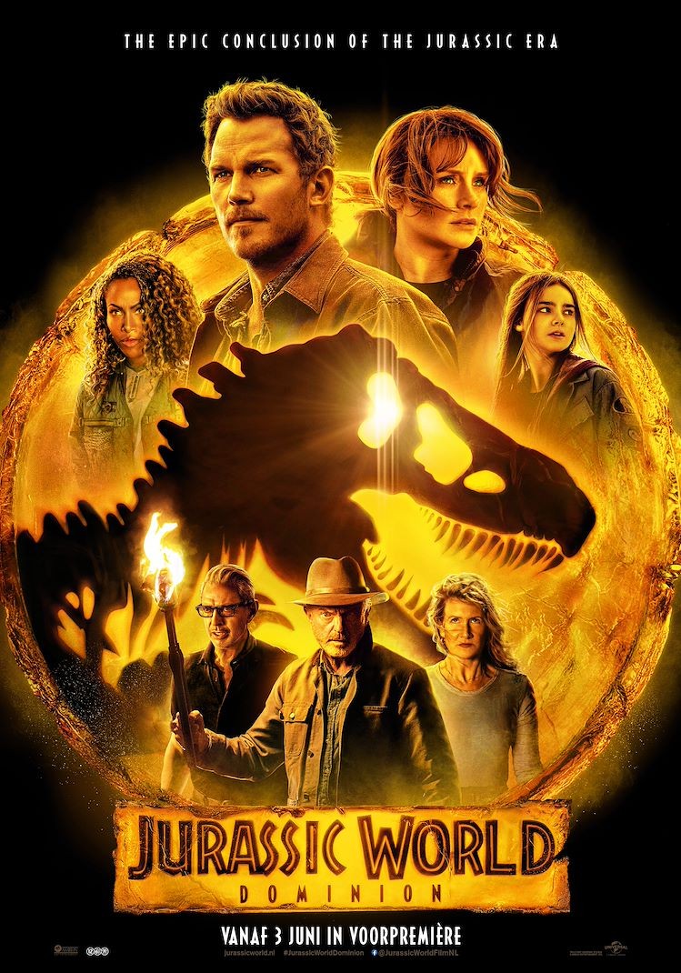 De poster van Jurassic World: Dominion (OV)