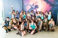 15-09-2018, Utrecht, Nederland: Lara Croft - Tomb Raider bij Shadow of The Tomb Raider in Centraal Station te Utrecht., Fotopersbureau HCA 15-09-2018, Utrecht, Nederland: Lara Croft - Tomb Raider bij Shadow of The Tomb Raider in Centraal Station te Utrecht., Fotopersbureau HCA