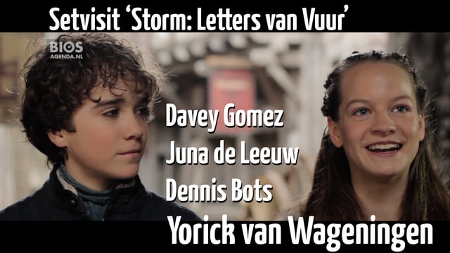 Op de set van Storm: Letters van Vuur, 19-1-2017