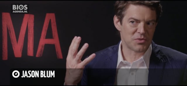 Interview Jason Blum over MA, 5-6-2019