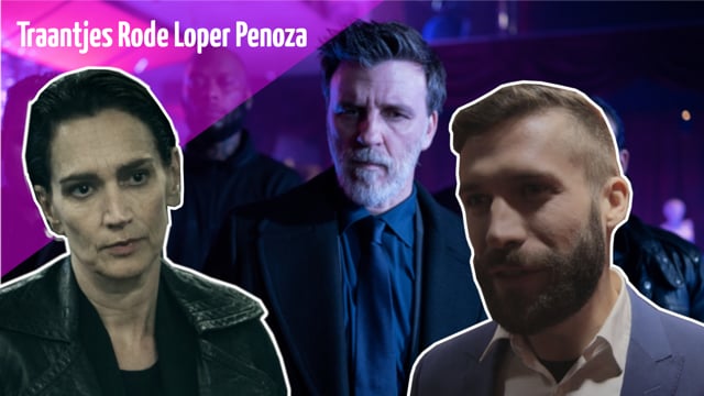 Traantjes bij rode loper Penoza, 26-11-2019
