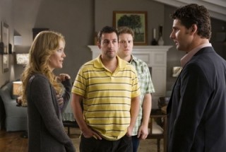 Leslie Mann, Seth Rogen en Adam Sandler in Funny People