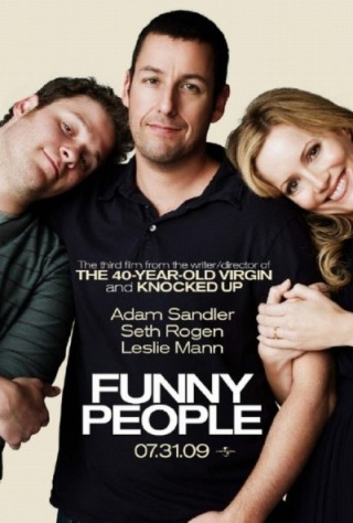 Leslie Mann, Seth Rogen en Adam Sandler in Funny People