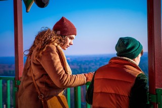 Anna Drijver en Levi Otto in De Expeditie van Familie Vos