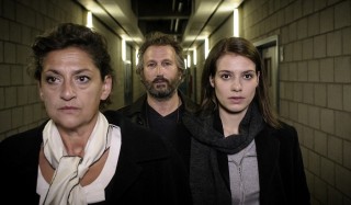 Annet Malherbe, Marcel Musters en Sallie Harmsen in Lucia de B.