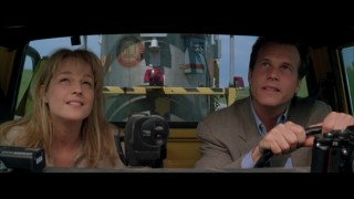 Helen Hunt en Bill Paxton in Twister (1996)
