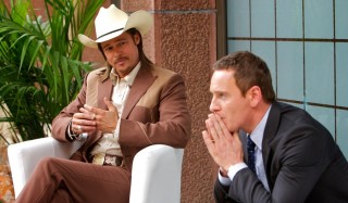 Brad Pitt en Michael Fassbender in The Counselor