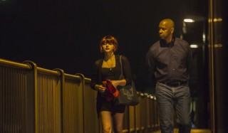 Chloë Grace Moretz en Denzel Washington in The Equalizer