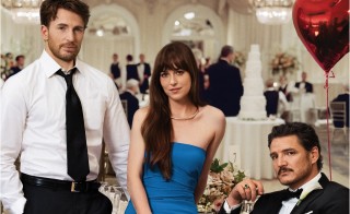 Chris Evans, Dakota Johnson en Pedro Pascal in Materialists