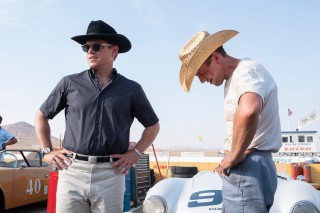 Matt Damon en Christian Bale in Le Mans ‘66