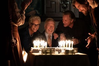 Jamie Lee Curtis, Christopher Plummer en Don Johnson in Knives Out