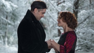 Colin Farrell en Jessica Brown Findlay in Winter's Tale