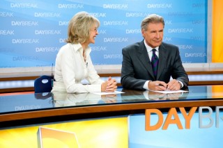 Diane Keaton en Harrison Ford in Morning Glory