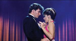 Dirty Dancing: Patrick Swayze (Johnny Castle) en Jennifer Grey (Frances 'Baby' Houseman) Dirty Dancing: Patrick Swayze (Johnny Castle) en Jennifer Grey (Frances 'Baby' Houseman)