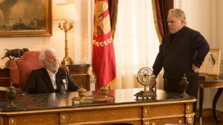 Donald Sutherland in The Hunger Games: Catching Fire