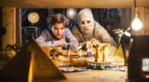 Dummie de Mummie Marathon: Julian Ras (Goos Guts) en Yahya Gaier (Dummie) Dummie de Mummie Marathon: Julian Ras (Goos Guts) en Yahya Gaier (Dummie)