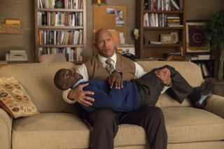 Kevin Hart en Dwayne Johnson in Central Intelligence