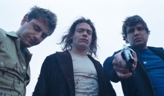 Frederik Brom, Fedja van Huêt en Frank Lammers in Wilde Mossels