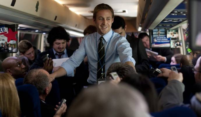 Ryan Gosling (Stephen Myers) in The Ides of March