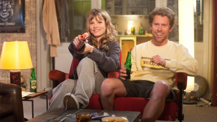 Sylvia Hoeks (Anna) en Tim Haars (Max) in Bro's Before Ho's