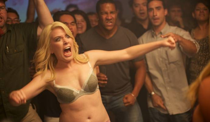 Crista Flanagan (Janet) in Best Night Ever