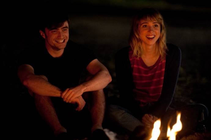 Daniel Radcliffe (Wallace) en Zoe Kazan (Chantry) in What If (2013)