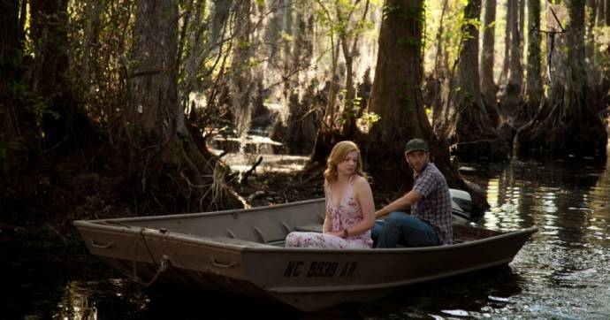 Sarah Snook (Jessie) en Mark Webber (Preston) in Jessabelle