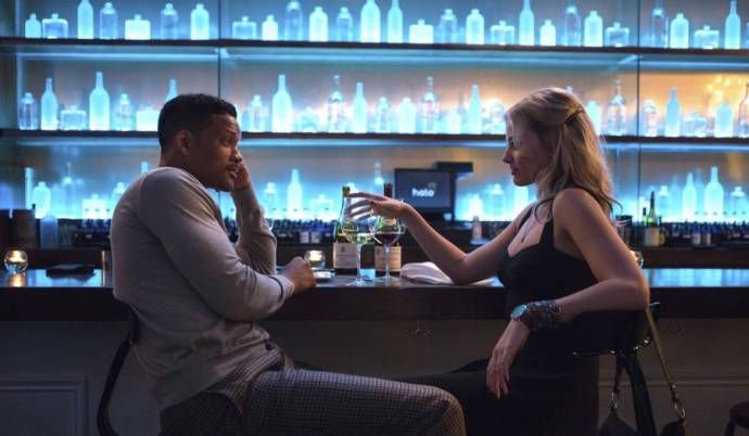 Will Smith (Nicky) en Margot Robbie (Jess Barrett)