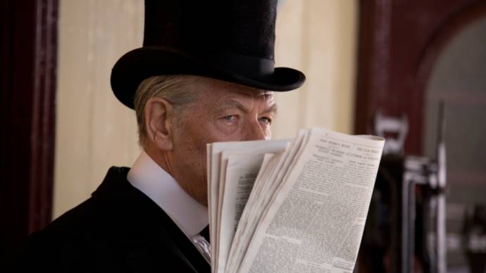 Ian McKellen (Sherlock Holmes) in Mr. Holmes