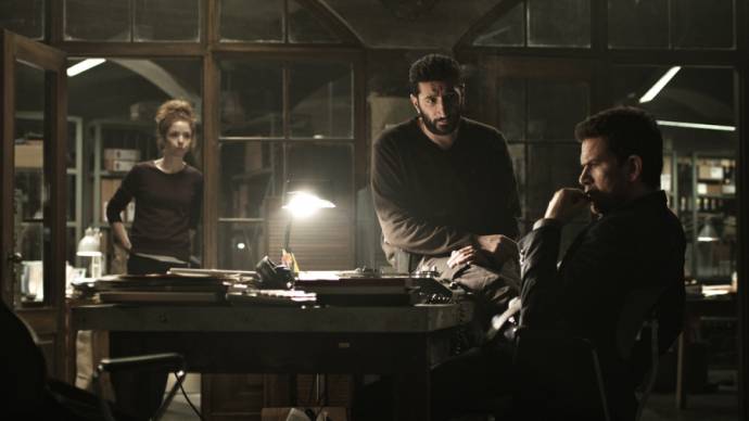 Johanne Louise Schmidt (Rose Knudsen), Fares Fares (Assad) en Nikolaj Lie Kaas (Carl Mørck)