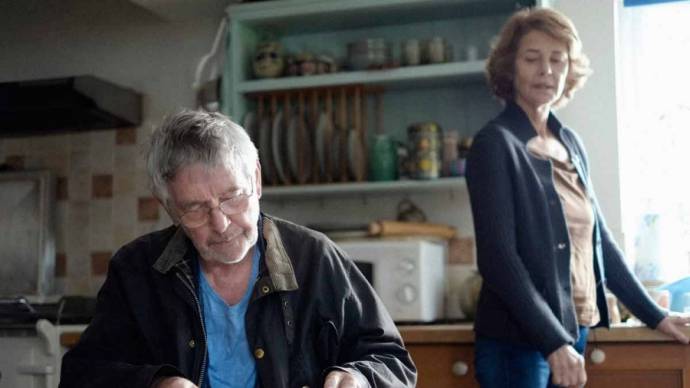 Tom Courtenay (Geoff Mercer) en Charlotte Rampling (Kate Mercer)