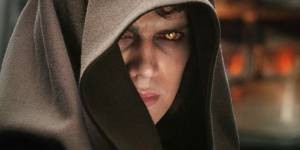 Anakin Skywalker (Hayden Christensen) wordt Darth Vader