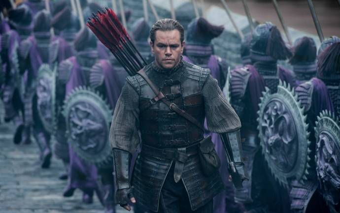 Matt Damon in The Great Wall 3D