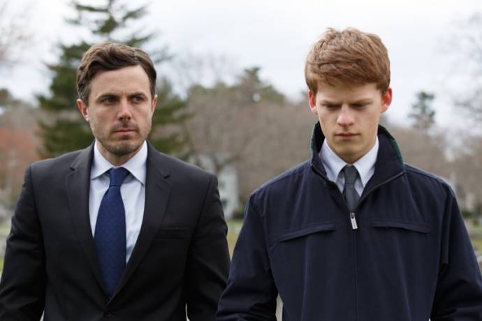 Casey Affleck (Lee Chandler) en Lucas Hedges (Patrick)