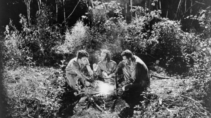 Tom Waits (Zack), Roberto Benigni (Roberto) en John Lurie (Jack)