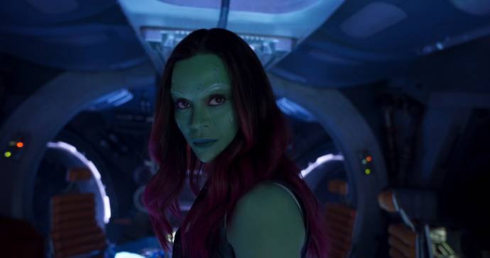 Zoe Saldana (Gamora)