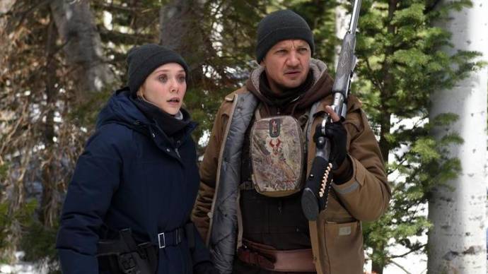 Elizabeth Olsen (Jane Banner) en Jeremy Renner (Cory Lambert)