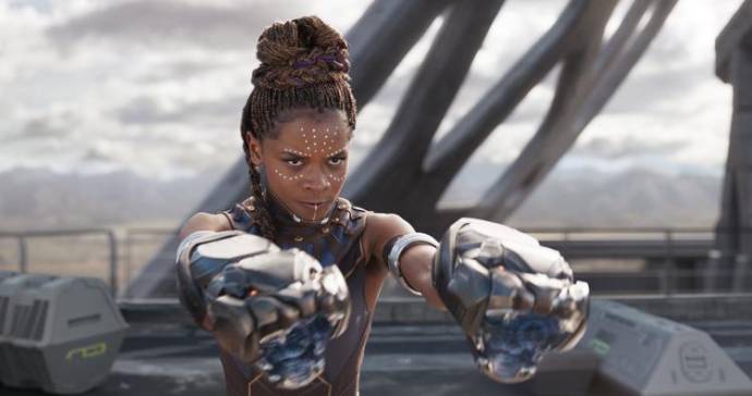 Letitia Wright (Shuri) in Black Panther 3D