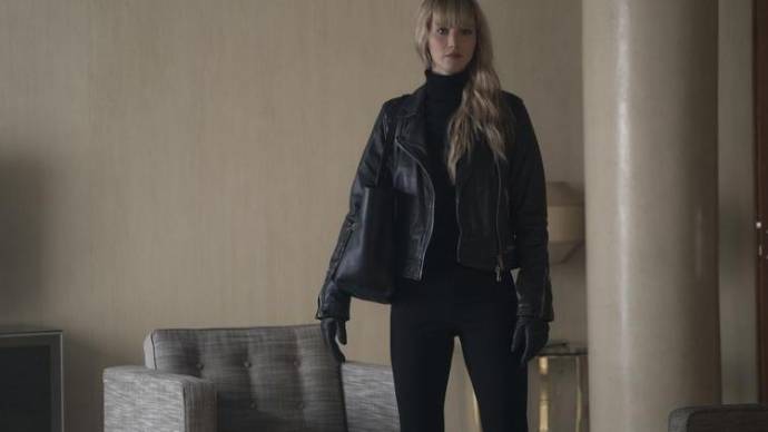 Jennifer Lawrence (Dominika Egorova) in Red Sparrow