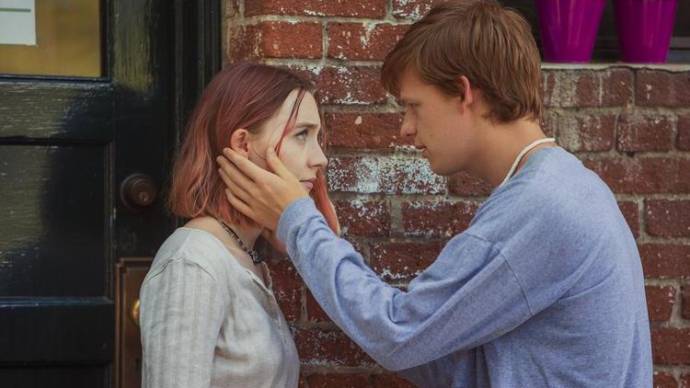 Saoirse Ronan (Christine 'Lady Bird' McPherson) en Lucas Hedges (Danny)